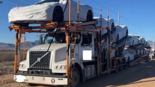 Who needs a taxi? Released prisoner steals Corvette-carrying truck to get home