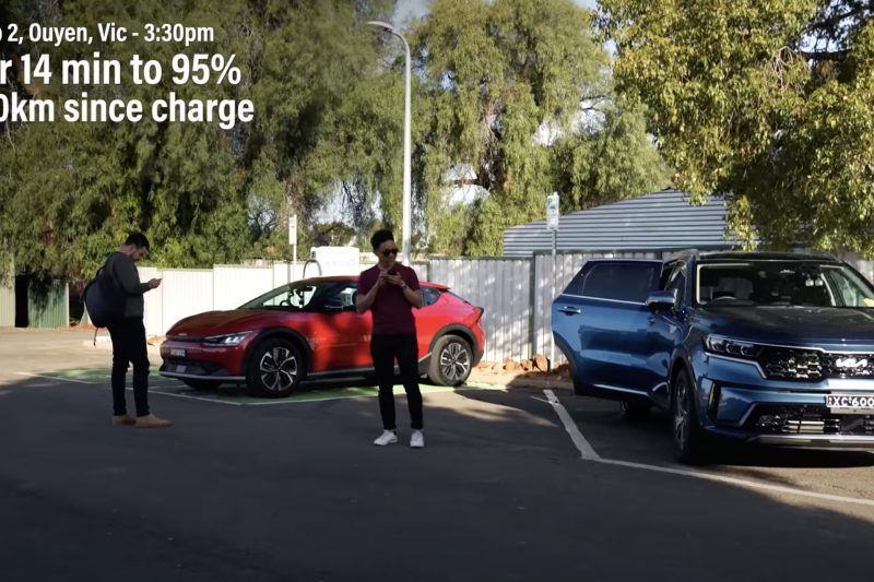 1400km (870 mile) EV v Diesel challenge! There was just $5 between them... the results were surprising